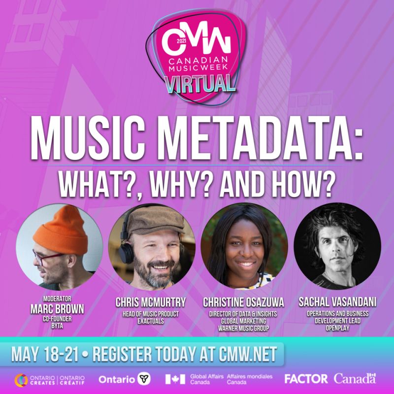 Music Metadata: What?, Why? and How? (Panelist)